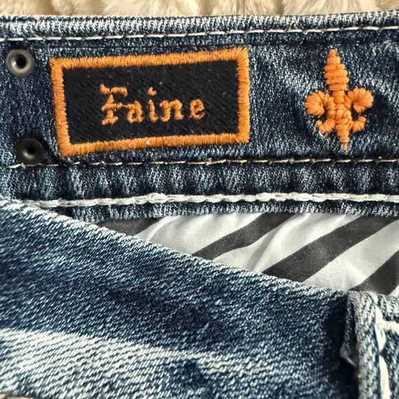 Rock Revival Denim Easy Short Faine Jean Shorts Size‎ 27 - Picture 9 of 13